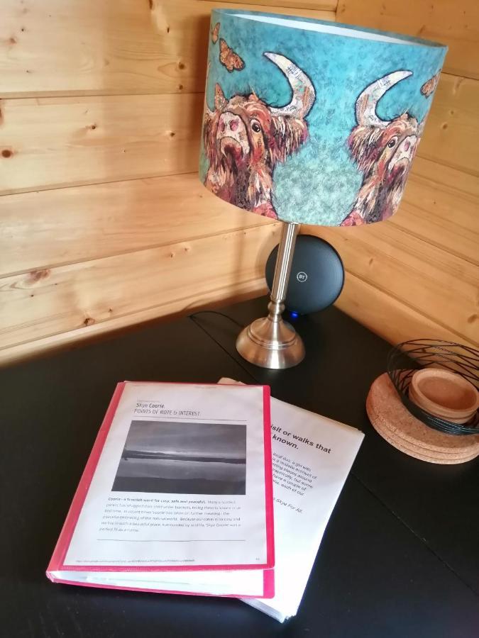 Skye Coorie Cabin Breakish Ngoại thất bức ảnh